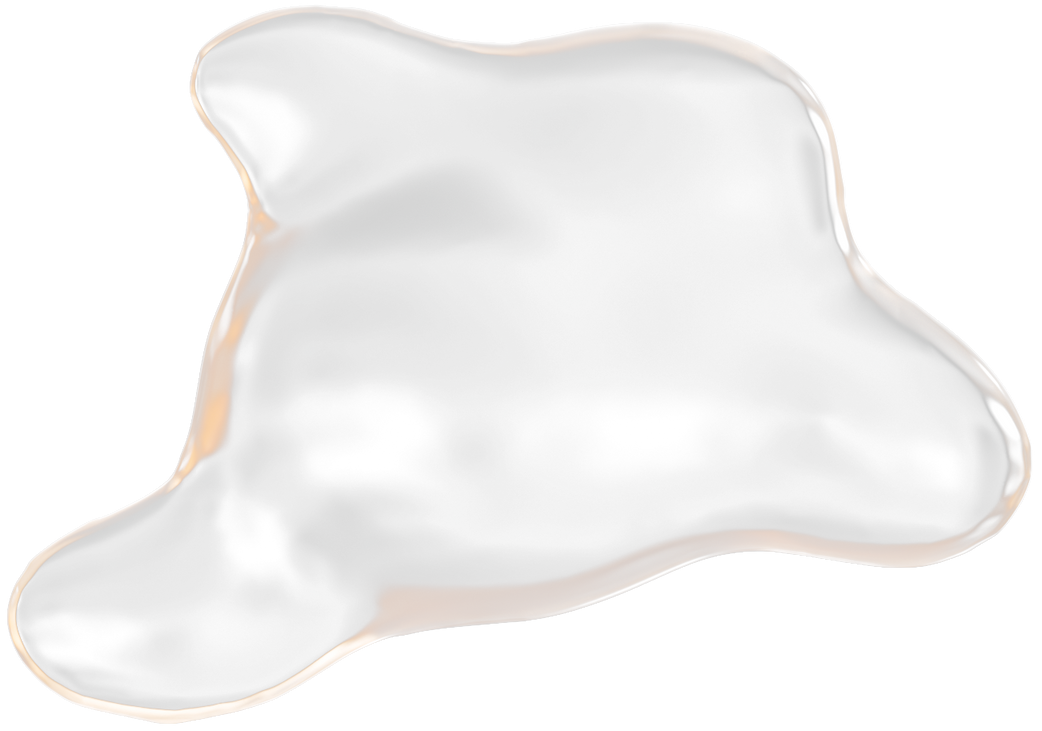 Transparent Liquid Blob